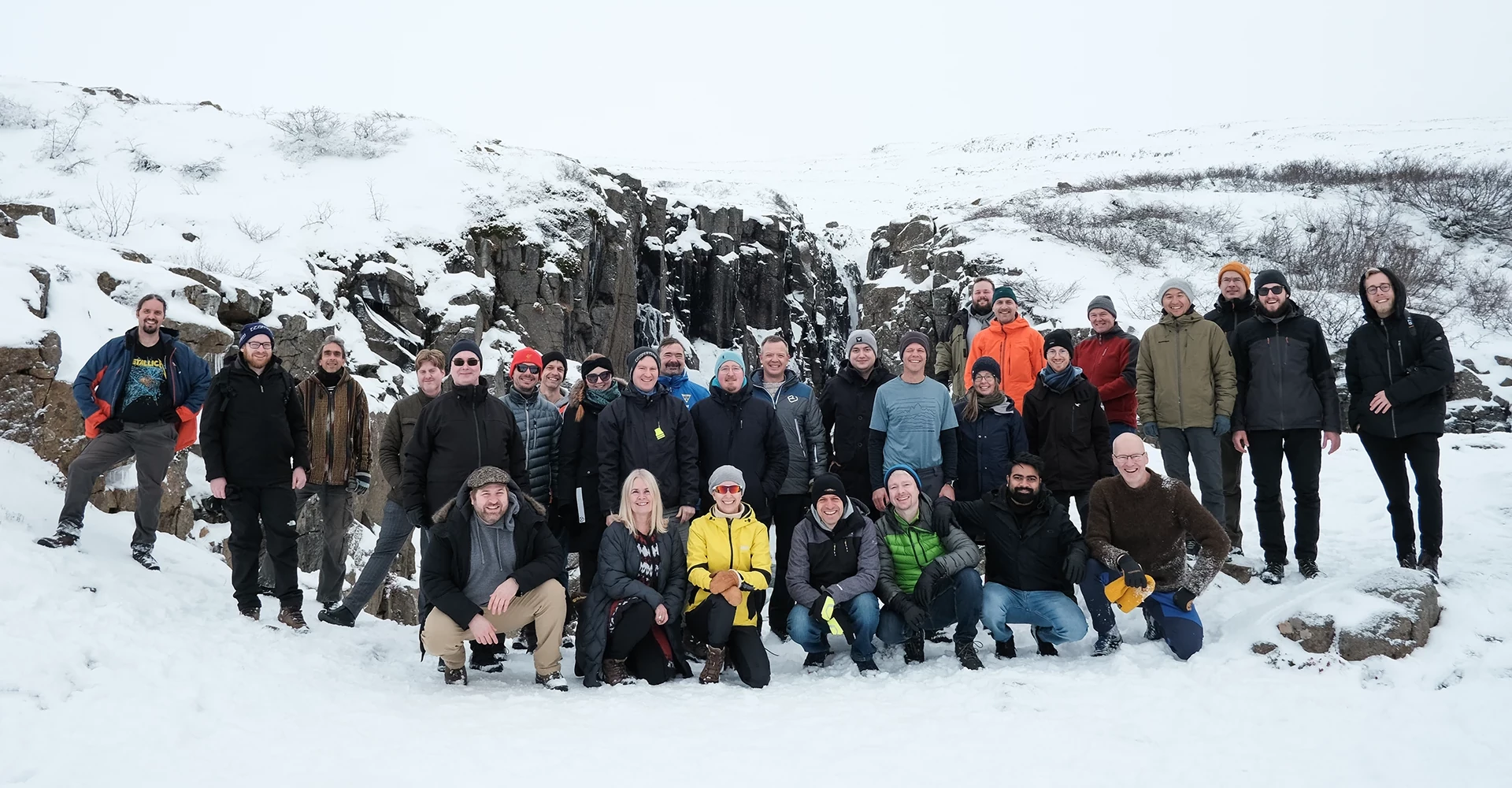 The Vivaldi team in Iceland